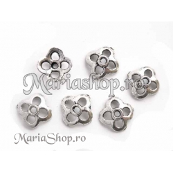 Capacel margele 4 petale 10.5mm S 10b